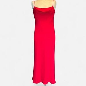 Jones New York Vibrant Red Formal Dress